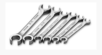SK Professional Tools Flare Nut Set Metric 6 Piece New LIFETIME WARRANTY