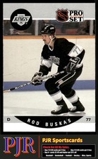 Rod Buskas 1990-91 Pro Set #456 Los Angeles Kings Rookie