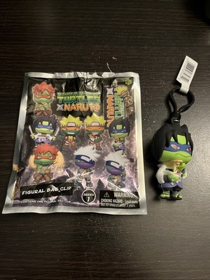 TMNT X Naruto Leo x Sasuke Figural Bag Clip
