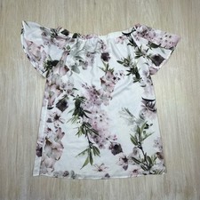 Lulus Dream of You Ivory Elegant Flirty Off Shoulder Mini Shift Dress Large