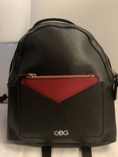 Backpack Adjustable Straps GBG with red coin zipper pouch