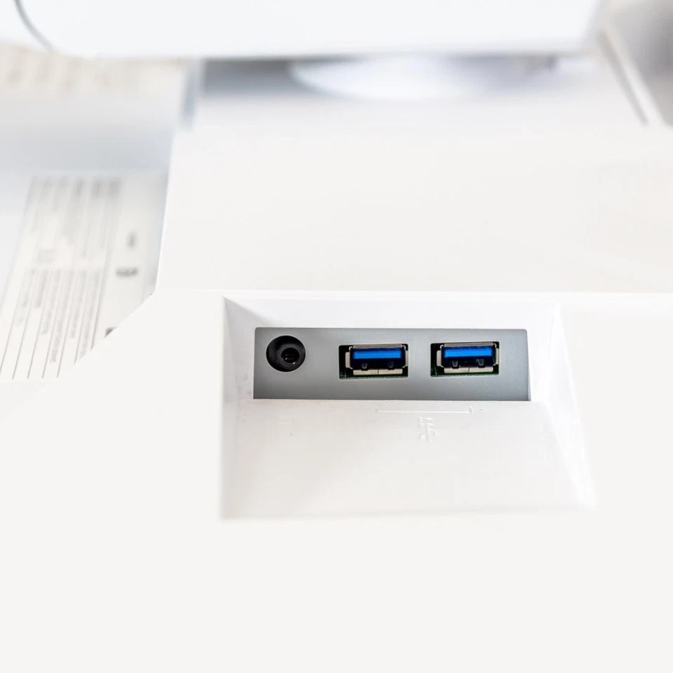 EIZO FlexScan EV2780 Monitor White USB-C IPS WQHD Tested Working Japan - Image 4 of 4