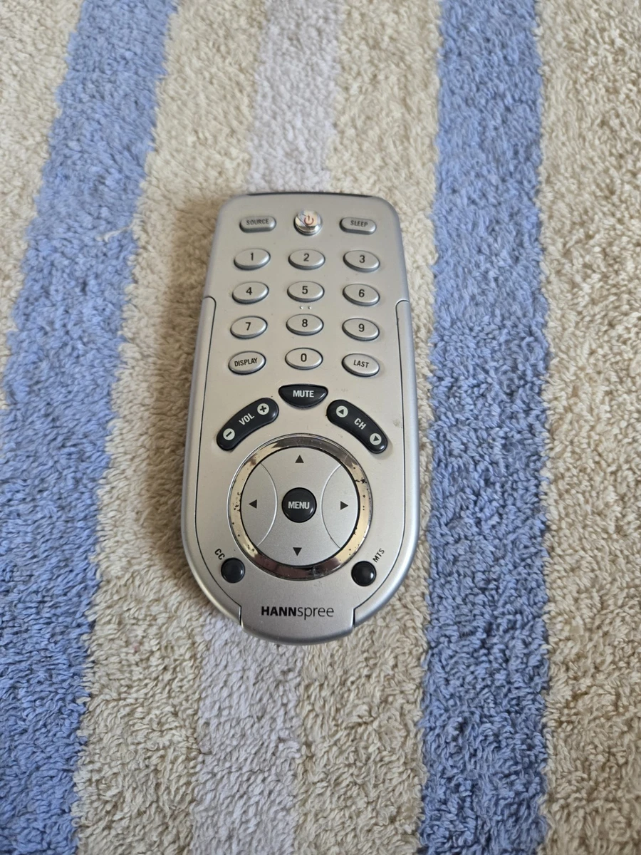 Telecomando Sostitutivo Per TV Hannspree TV-LCD-19 - Telecomando Specifico, Non Universale. Funzioni Complete, Batterie Incluse, Plug And Play.