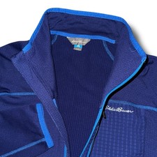 EDDIE BAUER First Ascent 1/4 Zip Men Large Free Heat Thermal Pullover