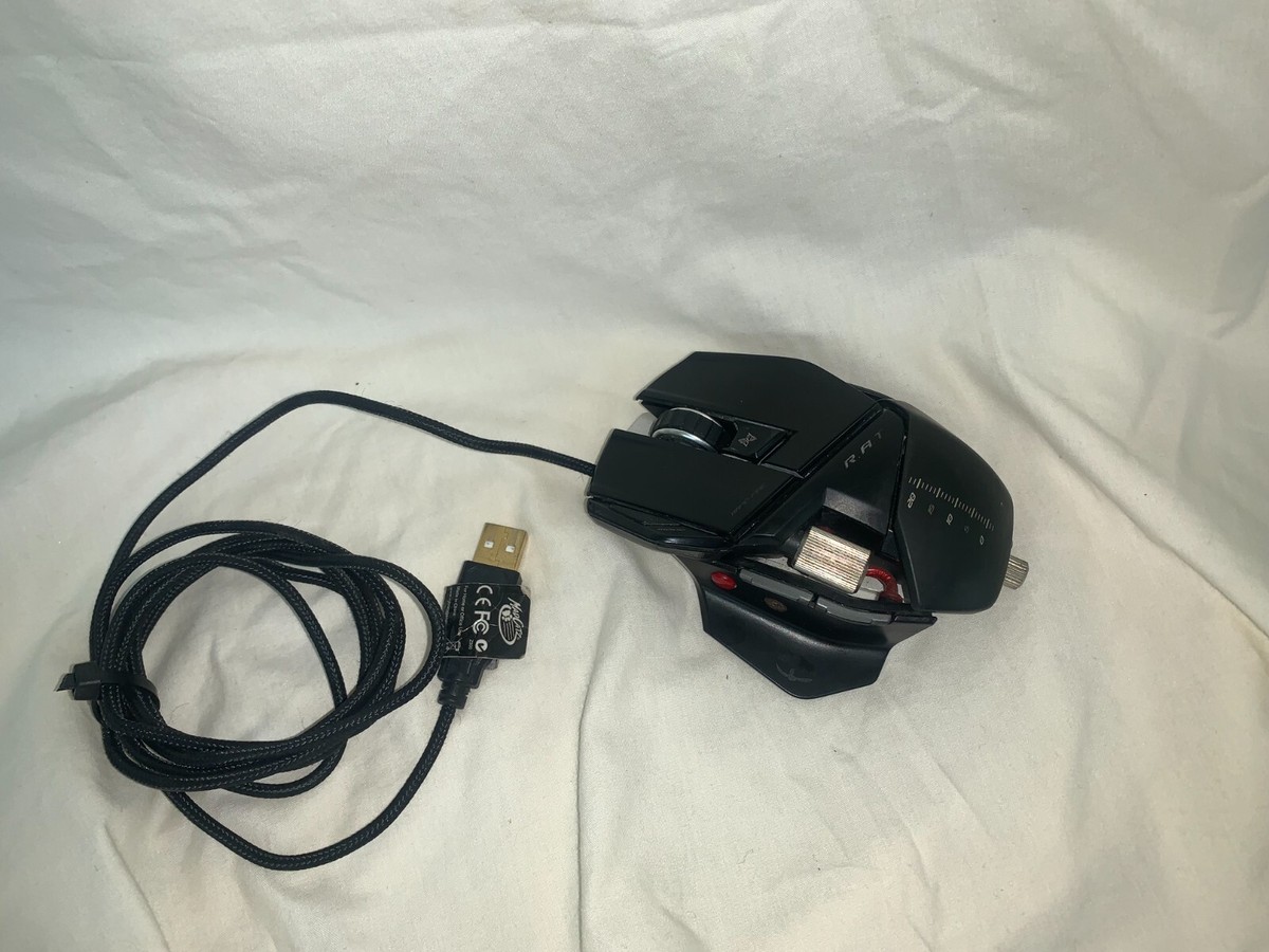 Mad Catz Cyborg R.A.T. RAT 5 Wired Gaming 4000DPI Mouse
