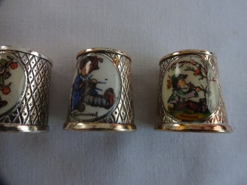 HUMMEL Silver Plated ARS 1983 1st / Ltd edition THIMBLE - Picture 6 of 6