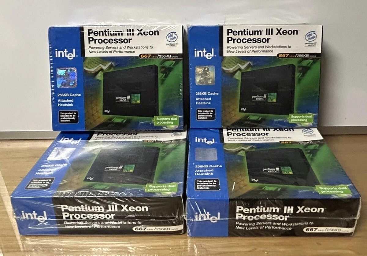 Intel Pentium III Computer Processors 667 MHz Bus Speed for sale