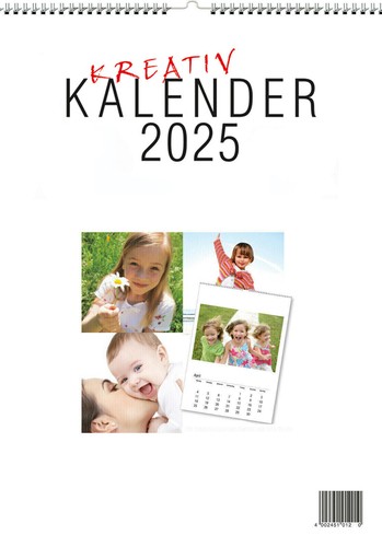 10x CALENDARIO FOTOGRÁFICO MANUALIDADES CALENDARIO CREATIVO A3 2025 hasta 30x30 cm - Imagen 4 de 6