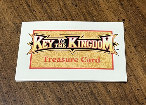 Vintage 1992 Key To The Kingdom Board Game 6 Treasure Cards Replacement Pieces - Picture 2 of 2