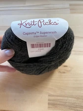 Knit Picks Capretta Superwash Eclipse Heather Dye Lot 207279 Wool/Cashmere/Nylon