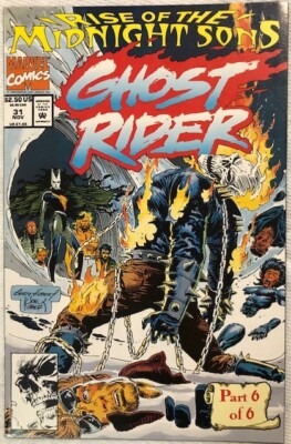 Ghost Rider #31 - 1st Full Midnight Sons Appearance! 