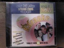Sing It Now POP Hits Spring 2005 Karaoke CDG - Audio CD - VERY GOOD