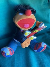 TYCO Jim Henson Sesame Street Rock N Roll Ernie 1998 Sings Plays Guitar WORKS