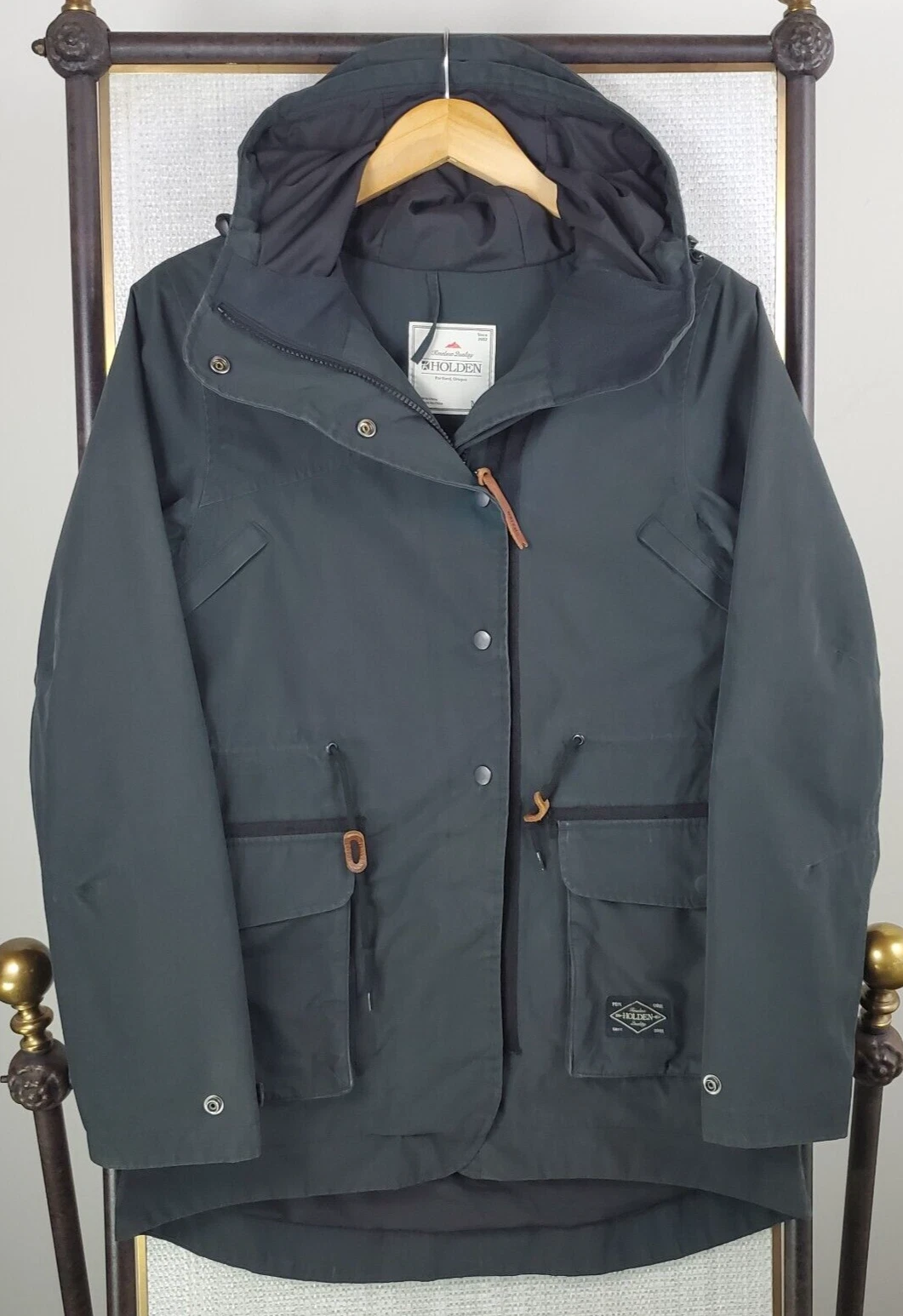 HOLDEN Womens Size Medium Waterproof Full Zip Jacket Insulated Hood Ski