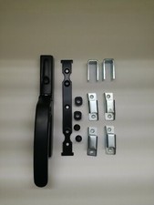 MANIGLIA CARIGLIONE ASTE ESTERNE COLORE 686 NERO OPACO INFISSI PORTA FINESTRA