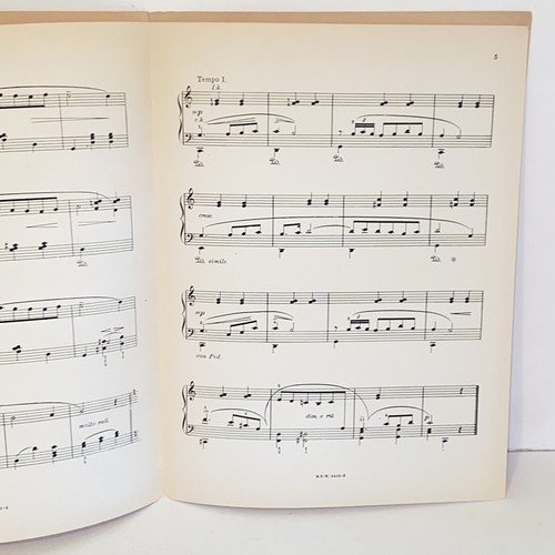 Partituras vintage de piano A Dream Reverie de 1925 de Paolo Conte - Imagen 8 de 13