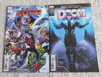 Marvel Alpha #1 & Doom 2099 #1, Excellent Condition