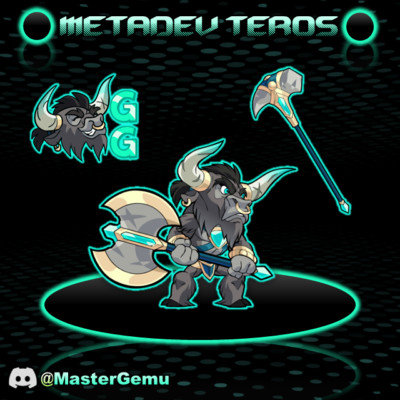 Brawlhalla Metadev Teros Skin - FAST DELIVERY - Exclusive Code - Rare Code