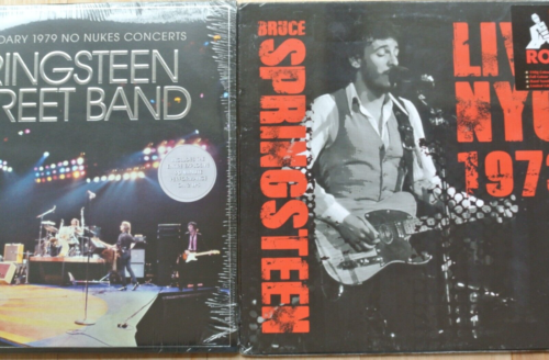 BRUCE SPRINGSTEEN E STREET BAND No Nukes 2-LP Gate+ Live NYC'73 LP Ltd Red Vinyl - Picture 1 of 3