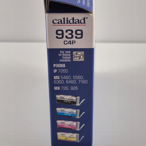 Calidad Ink Cartridge for Canon 651 C4P 939 Black Colours 4 Cartridges - Picture 3 of 4