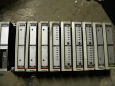 AEG Modicon B810 Power supply 3 B875-111 3 B804-016 B805 2 B872-100 in chasis