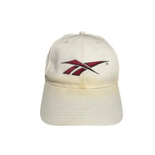 Vintage Reebok Men's Embroidered Logo Hat Stained Size OSFM