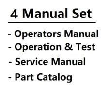 John Deere 310SJ Backhoe Manual Repair Technical Operators Tests Parts PDF USB