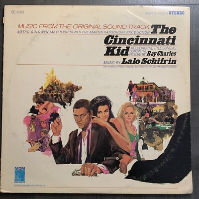 Lalo Schifrin - The Cincinnati Kid Soundtrack Vinyl LP VG+