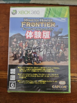 Monster Hunter Frontier Online Trial Version Edition Xbox 360 BRAND NEW SEALED