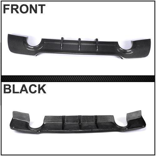 For BMW 3Series E92 E93 325i M-Sport 2007-13 REAL Carbon Fiber Rear Diffuser Lip - Picture 14 of 15