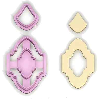 Moroccan Polymer Clay Cutters