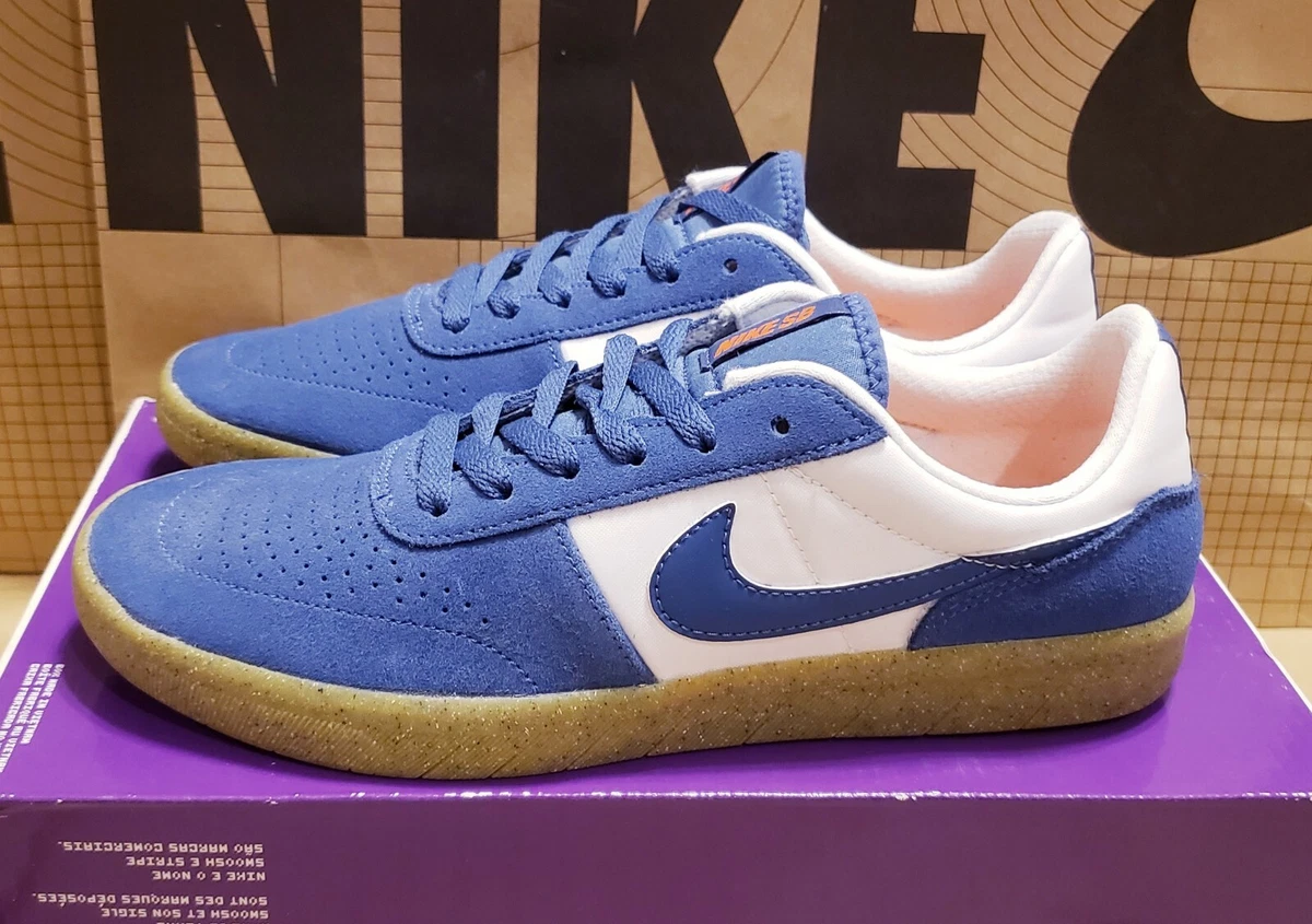Nike SB Men s 8 Women s 9.5 Team Classic Mystic Navy White Gum Low AH3360 402
