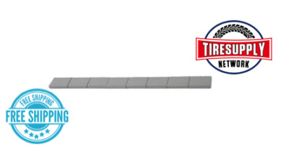 Plombco Value Line Precut Steel Tape Weight 1/2 OZ (28 Strips/ 224pcs) HALF OZ 