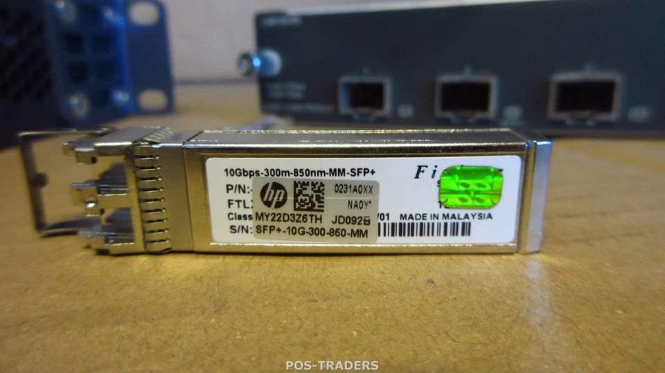 HP LSW1SP4P0 4-Port 10GbE SFP+ Module JC091A + 1x SFP FROM HP S5800-32C JC100A - Bild 2 von 4