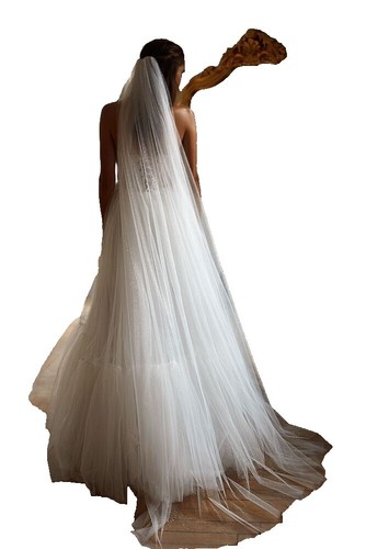 White En Vogue Bridal Veil NWT En Vogue | Brides by Glitz Nashville - V2497SF | Brides By  main image 4