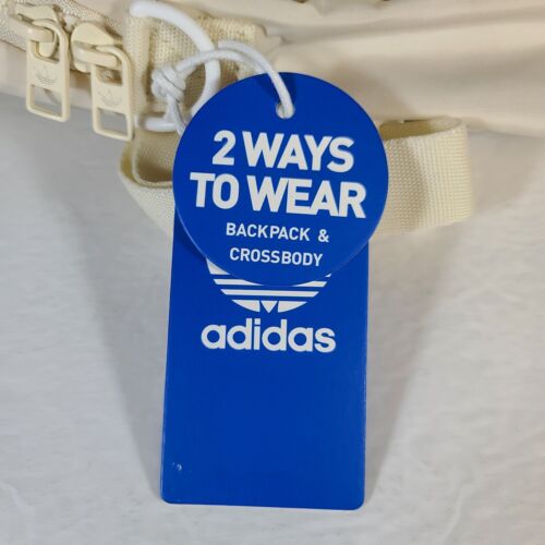 Adidas Originals Micro 2.0 Festival Mini Travel Crossbody Backpack Wonder White - Picture 8 of 10