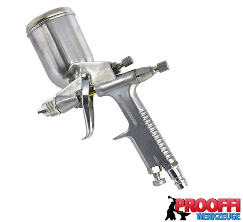 Mini Druckluft Spritzpistole HVLP Farb Lackier Pistole Düse 0.5 / 100 ml G01187 - Bild 2 von 6