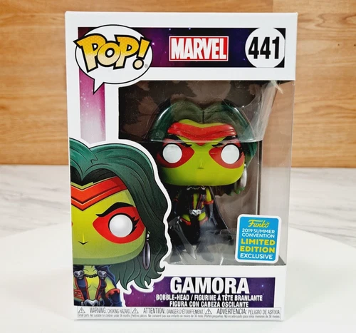 Funko Pop! Marvel 441 Gamora 2019 Convención de Verano Exclusiva SDCC