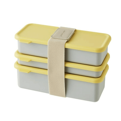 LocknLock DOSILOCK Starter Pack 4 Containers Lunch Box-Spoon,Chopsticks Included - Picture 2 of 11
