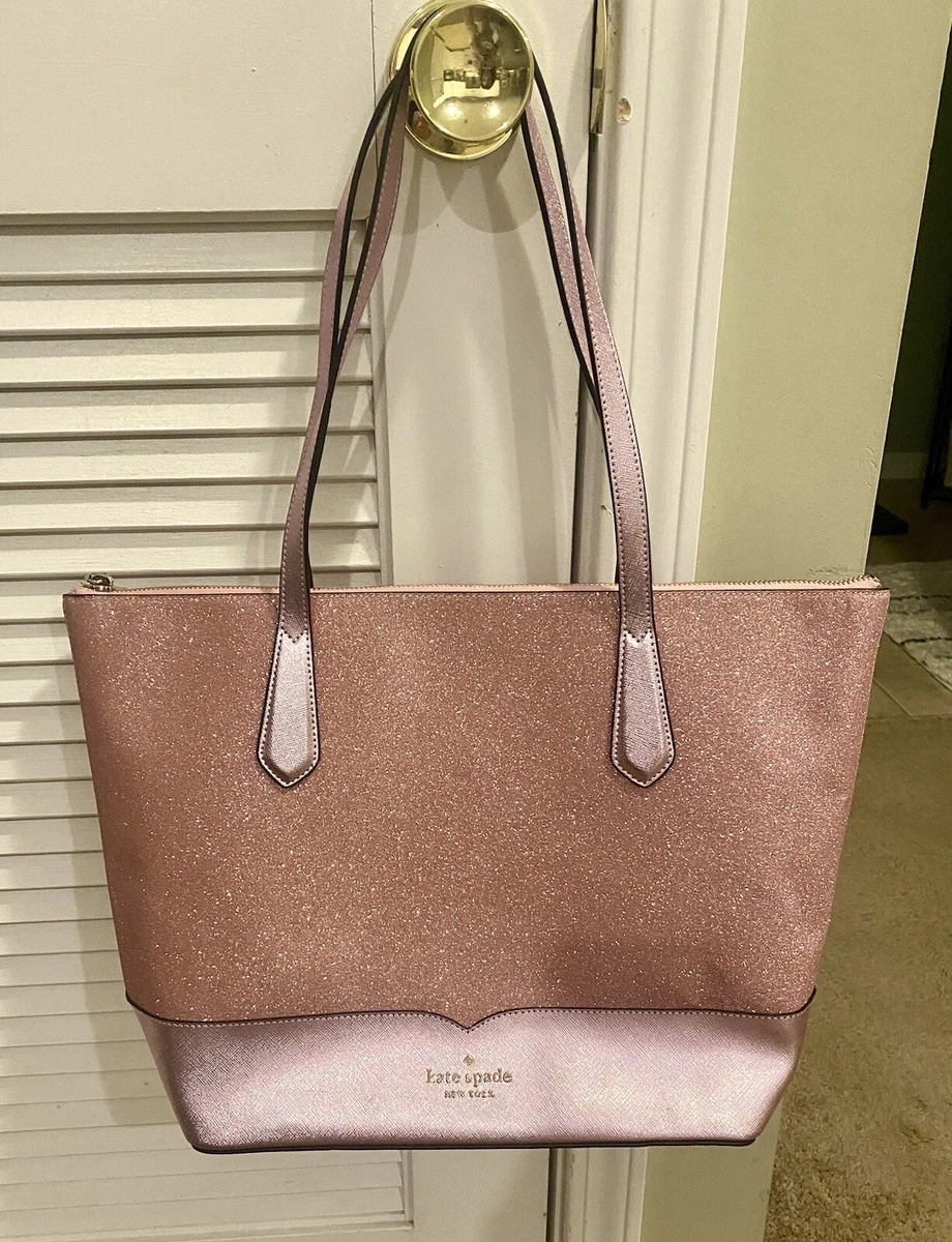 Lola glitter tote kate spade sale