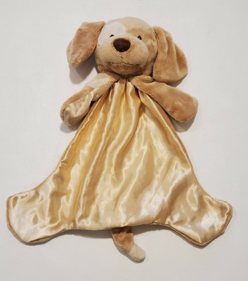 Baby Gund Spunky Huggybuddy Beige Puppy Dog Lovey Toy Flat 058968 Satin Security | eBay