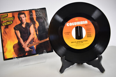 BRUCE SPRINGSTEEN I'm On Fire / Johnny Bye Bye 45 with PicSleeve EX | eBay