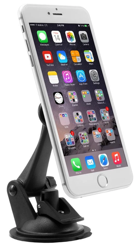 Arkon Magnetic Mount Magnet Car Cell Phone Holder for iPhone 6 Plus 6 5S 5C 4S - Image 4 of 4