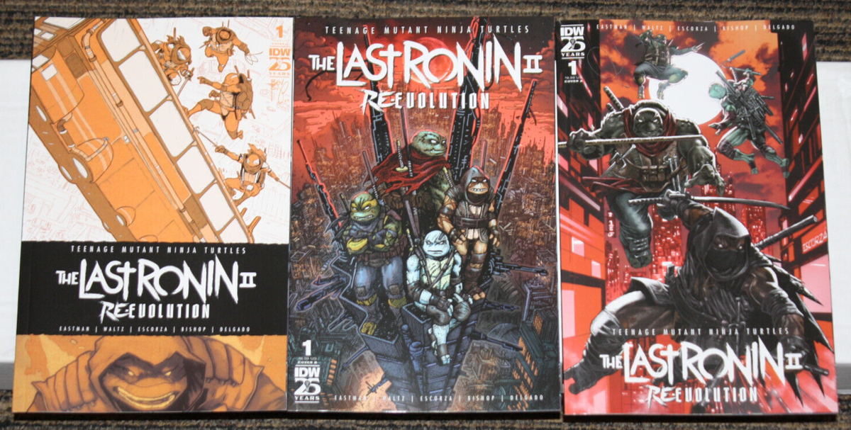 TMNT The Last Ronin II Re-Evolution #1 SIX COVER SET - ALL 1sts