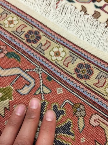 Tappeto Tabriz persiano 60 raj lana mis:192x196 cm - Foto 5 di 7
