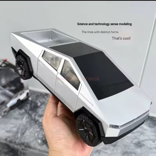 1/12 Scale NEW! Tesla Cybertruck RC Remote Control Car Gift with Retail Box UK - Picture 4 of 10
