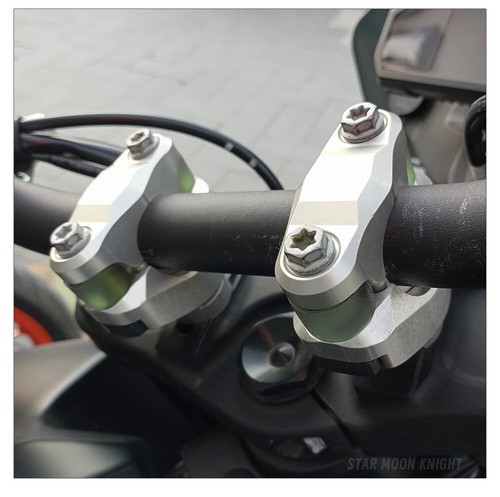 1290 SUPER ADV Handlebar Riser Bar Mount Handle Clamp 28MM For 790 890 1190 ADV - Picture 11 of 11