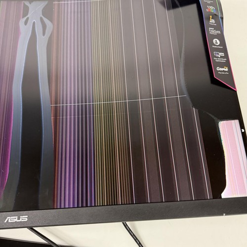 ASUS TUF Gaming VG328H1B 32 Curved Monitor (LCD Damaged / Read ) - Picture 3 of 9