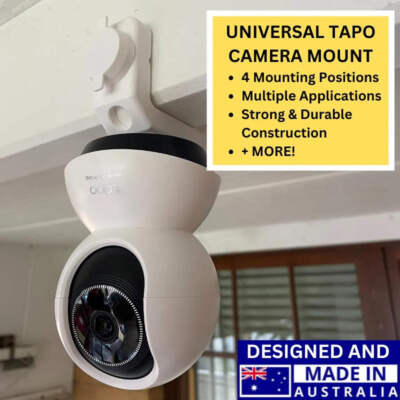 Tapo Mount Adjustable Mount Compatible with TP-Link Tapo C200/C210/C220/C225