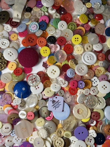 1 Pound Colourful Resin Buttons for DIY Sewing DIY Decoration Mixed Colors - Picture 4 of 10